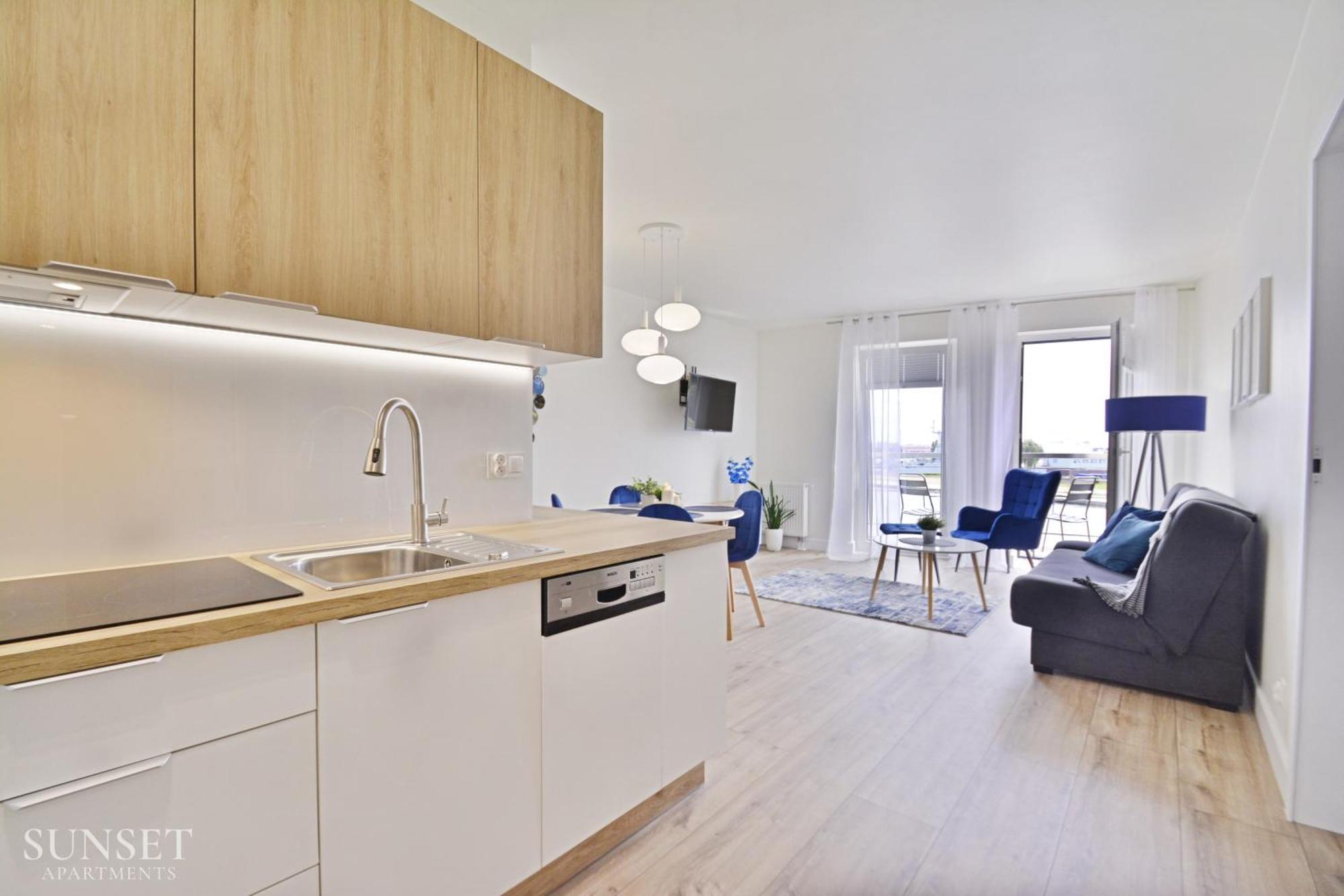 Sunset Apartments - Villa Concha - Parking - Widok Na Port! 斯维诺乌伊希切 外观 照片