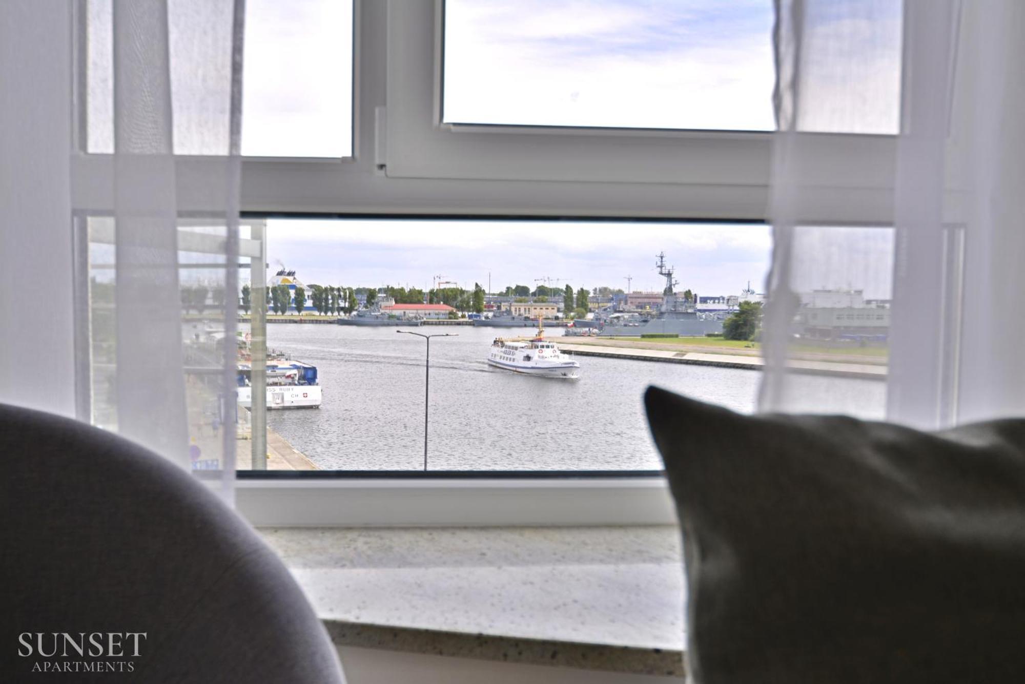 Sunset Apartments - Villa Concha - Parking - Widok Na Port! 斯维诺乌伊希切 外观 照片