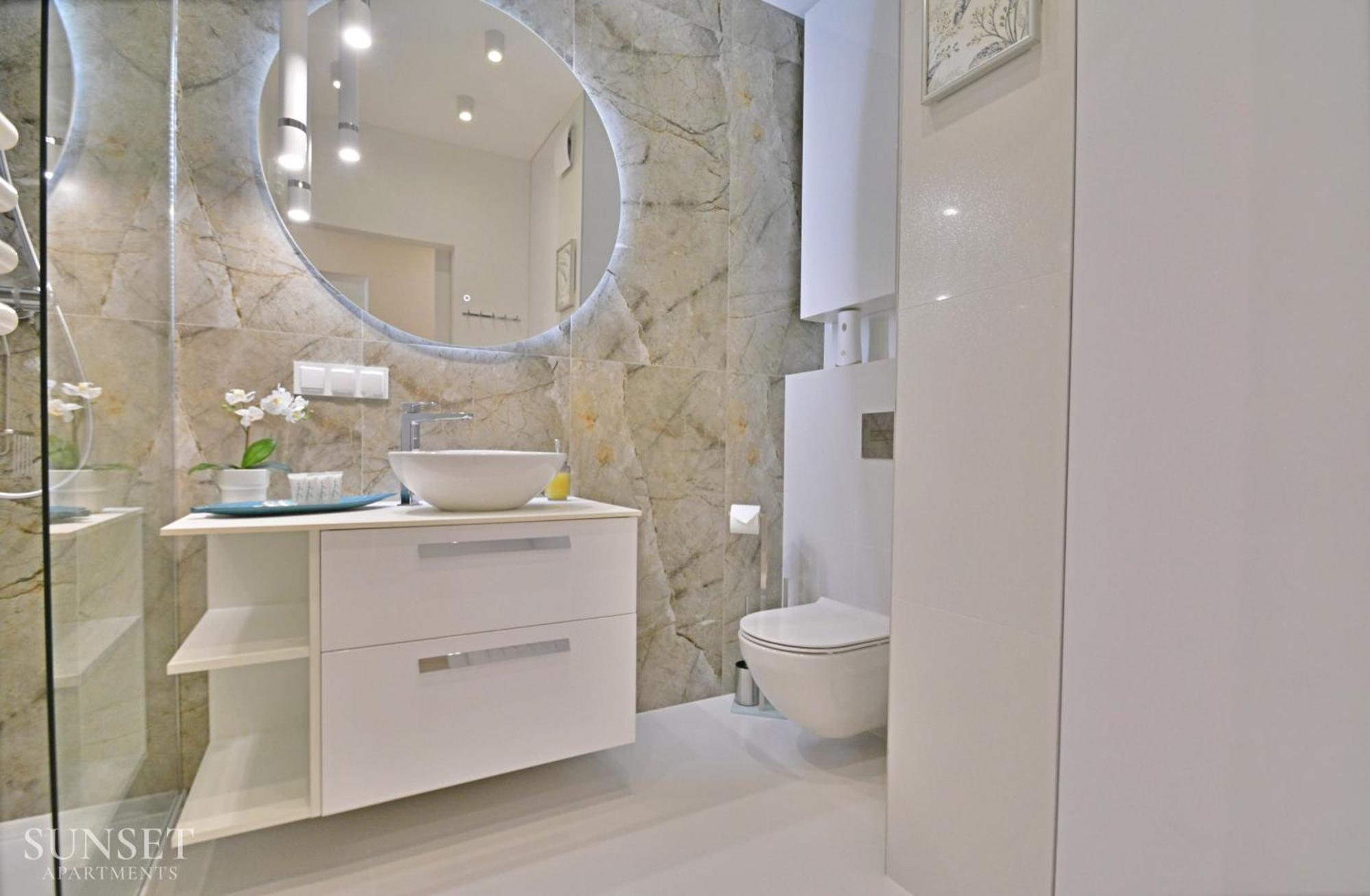 Sunset Apartments - Villa Concha - Parking - Widok Na Port! 斯维诺乌伊希切 外观 照片